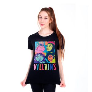 Camiseta Villains Disney Bl