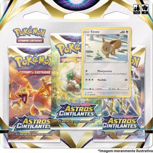 Cartas - Pokémon EE9 Blister triplo - Astros Cintilantes
