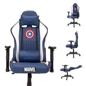 Cadeira Gamer Pro Marvel Capitao America